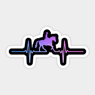 horse riding Sticker